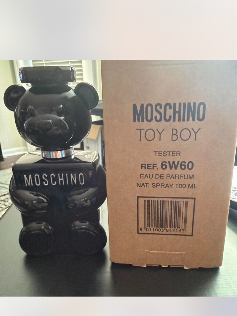 Moschino Black Bear Toy Boy Kids Fragrance Bottle